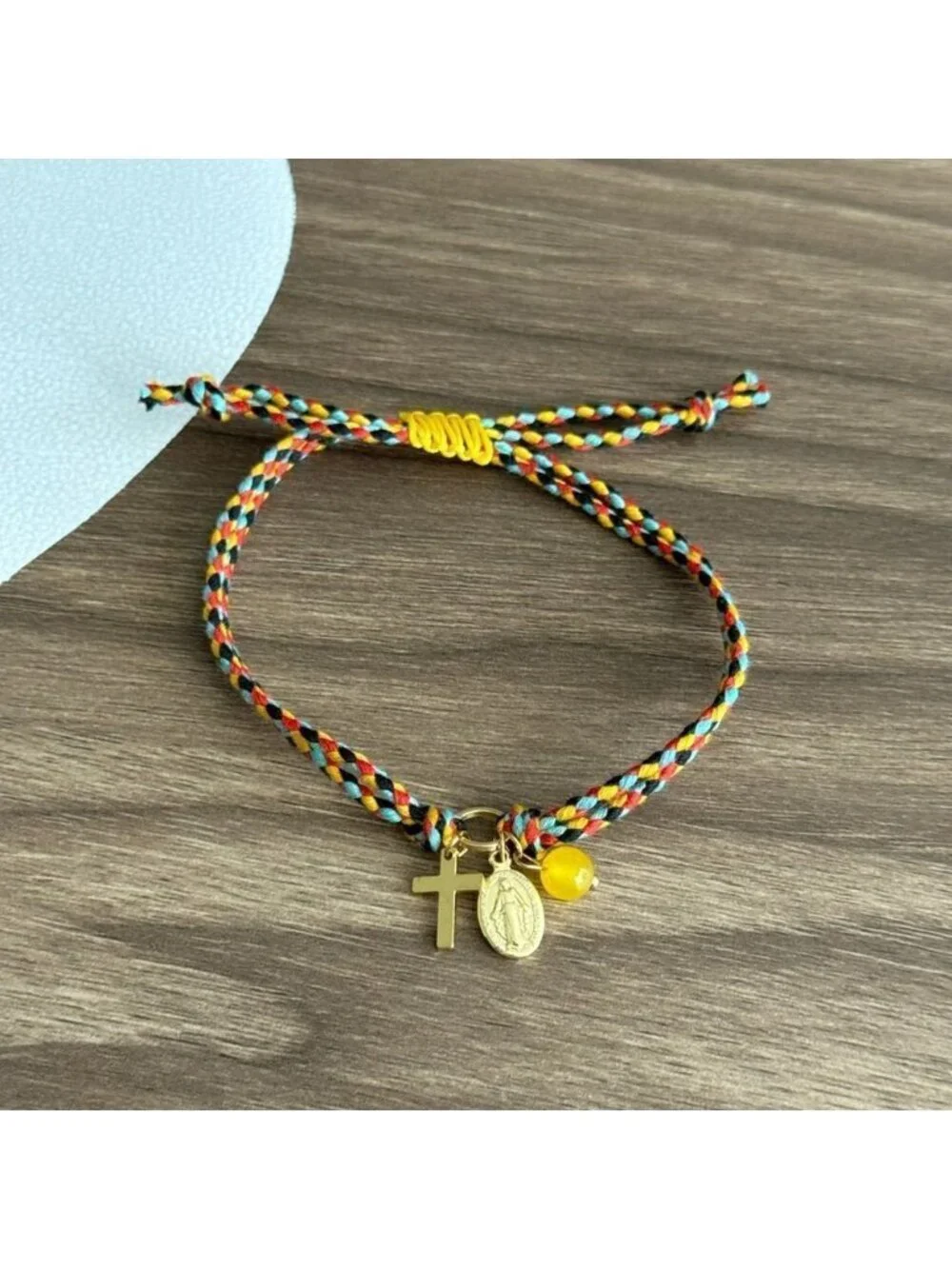 Boho cross bracelet Q252
